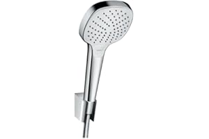 hansgrohe Croma Select E Punktowy zestaw prysznicowy Vario z wężem przysznicowym 125 cm biały/chrom, 26425400