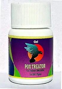 Pigeon POX Medicine (Cream) Pigeon Avian Pox Medicine Pet Supplies Pet Medicine by PDX Bird Care Centre (10.Gram)