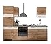 Produktbild Stella Trading Welcome Fondue Küche, Holzdekor, wildeiche, 270 x 60 x 211 cm