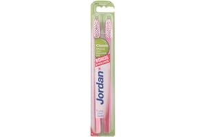 Jordan - Cepillos de dientes clasico duro, 2 unidades