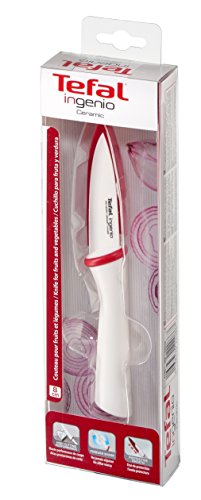 Tefal K15303 Ingenio Keramik Obst- und Gemüsemesser 8 cm, weiß - 4