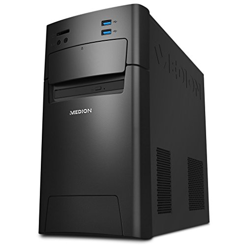 MEDION AKOYA P5331 DR PC System, Intel Core i5-6402P, 1.000 GB HDD, 128 GB SSD, 8 GB DDR4 RAM, Hot-Swap, MD Radeon RX 460 Grafik, Windows 10 Home, schwarz - 6