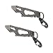 Produktbild munkees 2X Multitool Schlüsselanhänger, Keychain Hai, Flaschenöffner, Multifunktionswerkzeug, Schlüsselwerkzeug, Edelstahl, 2510