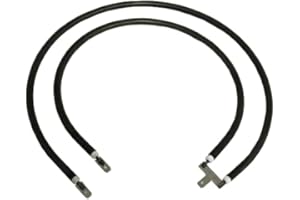 SPEEM | Resistencia para brasero 475+365W | Para calentar y proporcionar calor | Recambio resistencia doble blindada para brasero eléctrico | Conexión por terminales tipo faston | Elemento calefactor