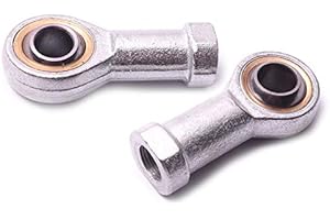 CBRIGHT Joint Rod End Bearing 2pcs 16mm(M16) Bearing End,Female Rod Bearing, Joint End Right Hand Thread,Steering Head Bearing Tool,Female Thread Connector Joint Rod End Bearing