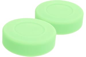 BESPORTBLE 2St Ishockey Platt Boll Hockey Puck Sportpuck Hockey Tävlingspuck Ishockey Träningspuck Ishockey Race Puck Hockey Tillbehör Puck För Träning Utomhus Hockey Tillbehör