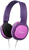 Philips SHK2000 Casque &agrave; arceau ultra-l&eacute;ger pour enfant de conception robuste sans vis Rose