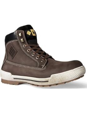 2work4 Sicherheitsschuh BISON Stiefel Nubuk Leder S3 Boots bis Größe 51 möglich