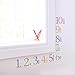 Childrens 1-10 Number Wall Stickers, includes Numbers and Counters 1-10, Harlequin Pastel