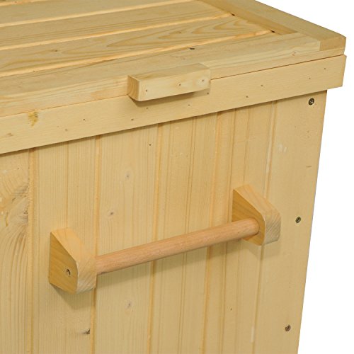 Outsunny Gartenhaus, natur, 45 x 48 x 69 cm, 845-046 - 7