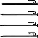 Camping Tent Stake 4 Pieces 25 cm Transmission Iron Tent Nail