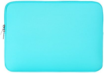 RAINYEAR 15-15.4 Inch Laptop Sleeve Computer Case Neoprene Padded Carrying Bag Cover for 15 Inch MacBook Pro/Notebook/Ultrabook/Chromebook, Dell HP ThinkPad Lenovo Samsung Toshiba Asus Acer(Blue)