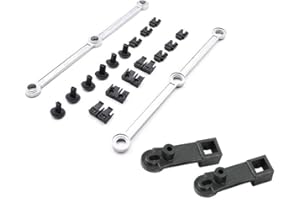 YUCKMZ Satz Verbindungsstangen für Luftansaugung Ansaugkrümmer Aluminium OM642 kompatibel mit Mercedes Diesel 3.0 3.2 6420907737 6420903237 6420905037 64209054