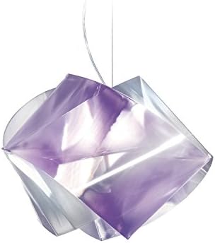 Slamp Pendant lamp Gemmy Prisma Amethyst Handmade,Made in Italy