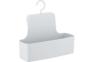 WENKO DIE BESSERE IDEE WENKO Duschcaddy Barcelona biały, regał prysznicowy, kosz ścienny, absolutnie nietłukący