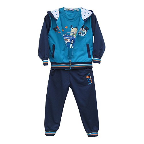 Gallux Bekleidung Baby Boys' Tracksuit Turquoise Turquoise