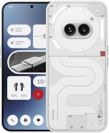 Nothing Phone (2a) 8+128GB - Smartphone con Nothing OS 2.5 - Bianco Latte