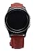 Produktbild Samsung Gear S2 Classic Armband OKCS® Leder Armband echt Lederarmband Kroko Uhren Arm Band Wrist Strap genuine Leather, in rotbraun braun