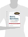Image de Schaum's Outline of Matrix Operations