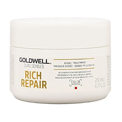 Goldwell Dual Senses Rich Repair 60Sec Treatment (Regeneration For Damaged Hair) 200ml