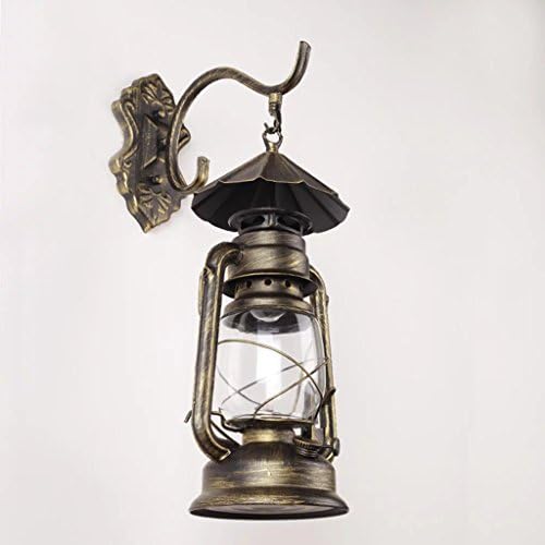 SXDG Vintage Edison Barn Lantern Wall Lamp Kerosene Lamp Wall Aisle Wall Lights Restaurant Kerosene Decorative Wall Lamp