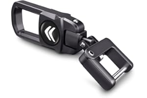 ACHARD Auto Porte-clé, Porte clef voiture pour Voiture, Porte-clés en cuir pour homme et femme, Voiture Accessoires, Noir