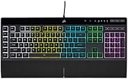 Corsair K55 RGB PRO Dynamic RGB Backlighting Six Macro Keys Keyboard with USB-A Connectivity and Elgato Stream