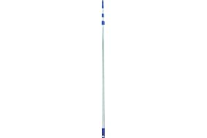 Ettore 43009 REA-C-H Extension Pole, 8-feet,Silver, Blue