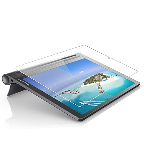 Lenovo Yoga Tab 3 Plus 10.1 Schutzfolie, Wrcibo Glas Display Schutz Schutzglas Echte Glas Displayschutzfolie für Lenovo Yoga Tab 3 Plus 10.1[Panzerglas, 0.33 mm, Unsichtbar, Kratzfest] - 3