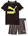 Produktbild PUMA Baby Boys Archive Logo T7 2 Piece Set, Black, 12M