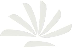 ZSHJGJR ZSHJG 50 Stück Bogenschießen Naturfedern Pfeilfedern 3 Zoll Feder für Pfeil Fletching Pfeil Befiederung Rechter Flügel Pfeil Vane für Jagd DIY Pfeile Carbonpfeile Zubehör