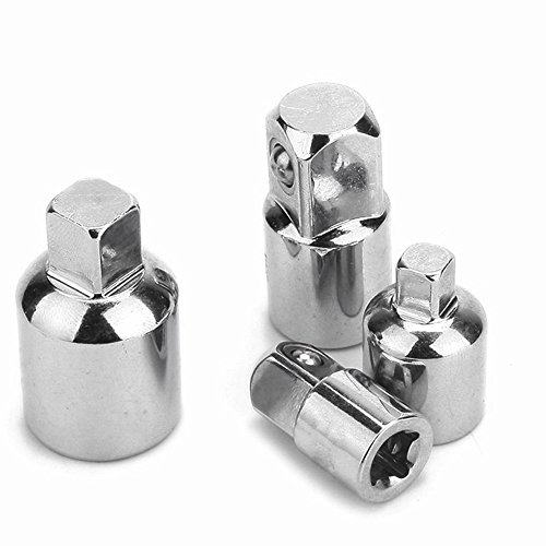 MCTECH® 6-tlg Steckschlüssel Nuss Adapter für Ratschen und Knarren 1/4″ 3/8″ 1/2″ und 3/4″ - 5