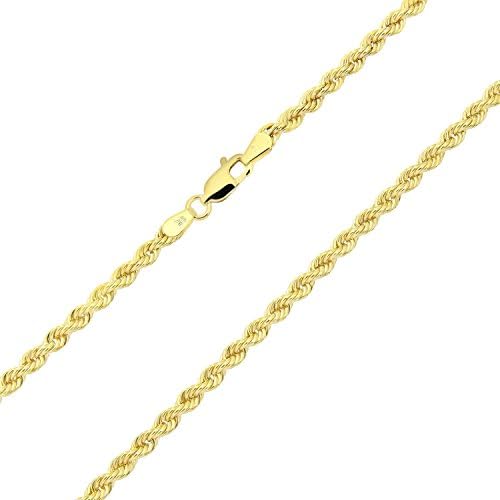 PRINS JEWELSPRINS JEWELS 14 karat / 585 Gold Kordel Armband Gelbgold 3 mm. Breit