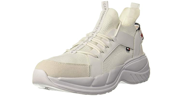 tommy hilfiger chunky knit sneaker