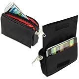 Die Tasche ist sehr fein verarbeitet! Material: Nylon / Mit Gürtelschlaufe und abnehmbarer Handschlaufe! Modisch und parktisch! Vorne mit Klettverschluss! Besitz 2 Reißverschlussfächer