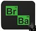 Produktbild Touchlines - BR BA Formel Heisenberg Mauspad für Gaming und Grafikdesign 230x190x5mm Black