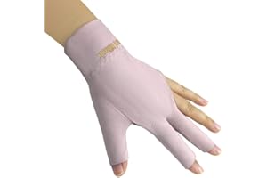 ‎POLYMATH PolyMath Billiard Gloves Set of 10 3-Finger Snooker Gloves Pool Cue Gloves, Spandex Lycra, for Left or Right Hand, Men and Women