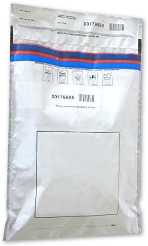 100 Opaque A5 Tamper Evident/ Cash/ Evidence Bag