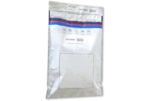 Packaging Chimp Tamper Evident Bags - Pack of 100 Opaque Tamper Bags with Platinum Security Seal - Security Bag Evidence Bags to Protect Against All Known Forms of Tampering