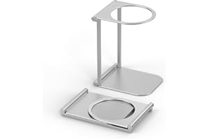 ICARE Supporto Caffè a Goccia Portatile Pieghevole in Alluminio, Supporto Manuale per Filtro Espresso, Supporto per ICARE Macchina da Caffè Portatile KF-JN-01 (1 Pezzo)