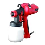 Cuerpo plástico Korman 500228 Pistola de Pintura 400W, 400 W, 230 V, Rojo