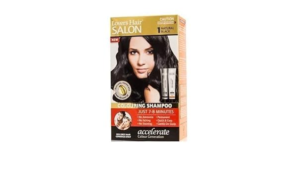 Buy Colouring Shampoo 1 Natural Black By Lover S Hair Salon