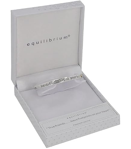 Equilibrium Silver Plated Bangle ( Friends Are Sisters We Choose