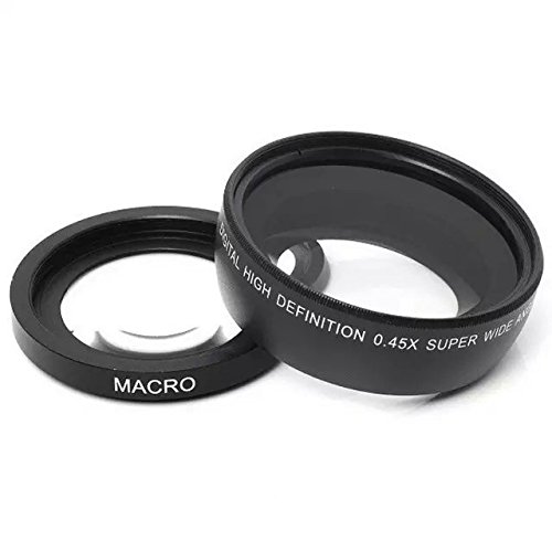 Goliton 55  mm 0 45  x Grand Angle Macro lentille de Conversion pour Canon Nikon Sony Pentax Olympus Appareil Photo
