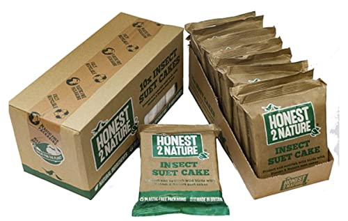 Honest 2 Nature Wild Bird Insect Suet Cakes Value Pack 10x280gm