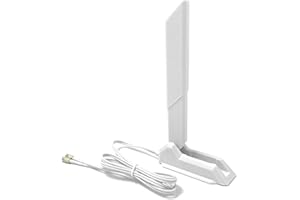 HSSDTECH Antenne WiFi 7 Tri Band 2.4GHz 5GHz 6GHz Antenne Wifi pour MSI PRO Z790-A MAX Z890-P Z890-S X870E-P B860-P B850 B840 H810I, B840 B850 Gaming Plus, MPG B850 Edge TI WiFi X870E. Edge