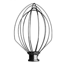 Kitchenaid 18.5cm Véritable Professionnel Bowl Lift Stand Mélangeur 5QT Fil Fouet (Pas Pour Artisan) K5AWW. WPW10731415