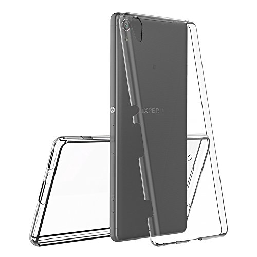 Funda Sony Xperia XA  AICEK Transparente Silicona 360  Full Body Fundas para Sony Xperia XA Carcasa Silicona Funda Case  5 0  