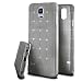 Produktbild moex Samsung Galaxy Note 4 | Hülle Silikon Transparent Schwarz Cube Back-Cover Ultra-Slim Silikonhülle Dünn Handy-Hülle für Samsung Galaxy Note 4 Case TPU Schutzhülle