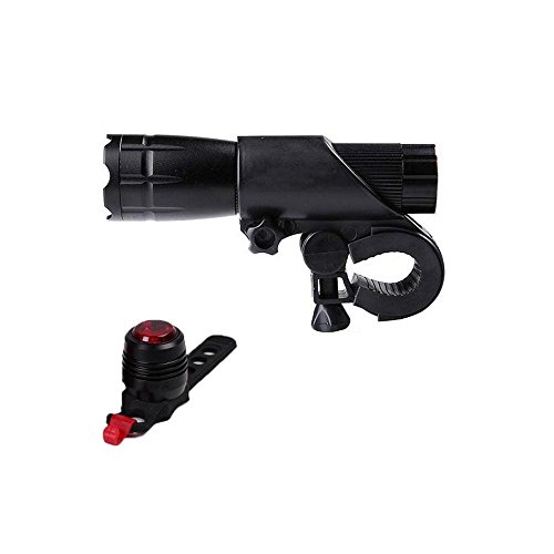 MOT Global LED Fahrrad Lichter Eingestellt 300 Lumen Helles Vorderes Licht mit USB Wiederaufladbar Rücklicht - 2